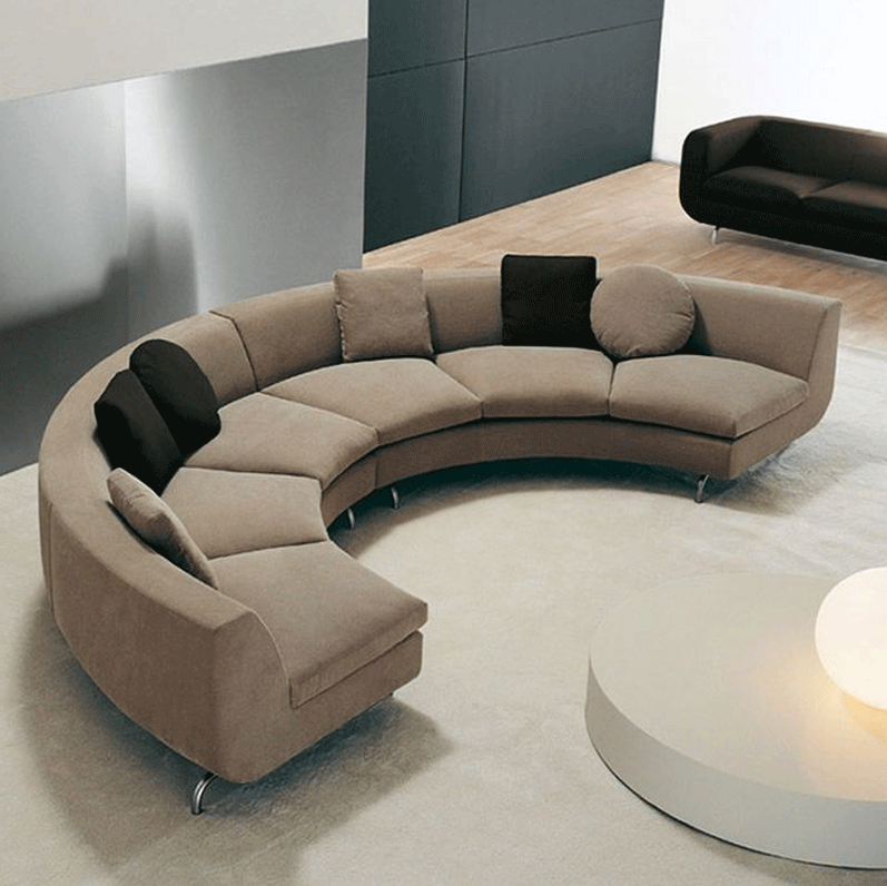 Circle Modular Public Space Seating Ottoman