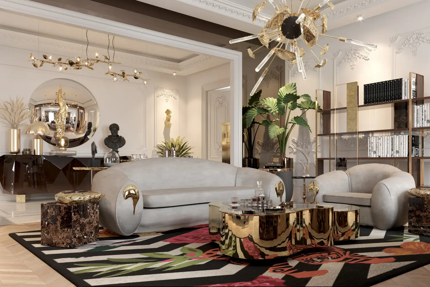 Luxury Hospitality Chair Front View
