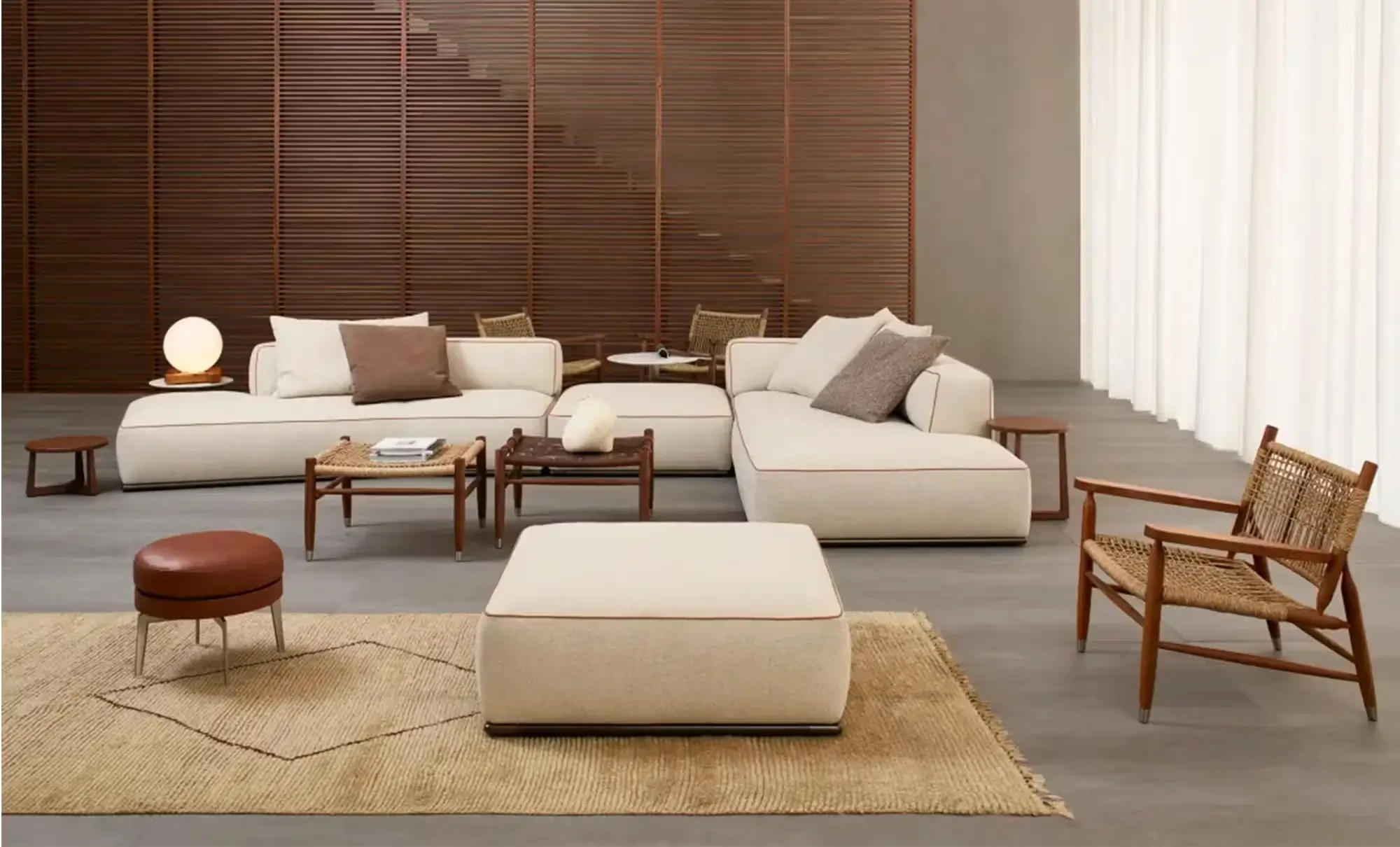 Perry Modern Sofa in a Umm Al Quwain Office Reception Area